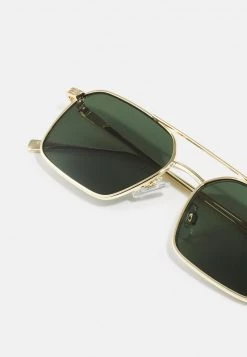 Pier One Unisexo UNISEX - Gafas De Sol - Gold-coloured/green -Ofertas Pier One Tienda 01e837dadf4a4143814fa40fa8201997