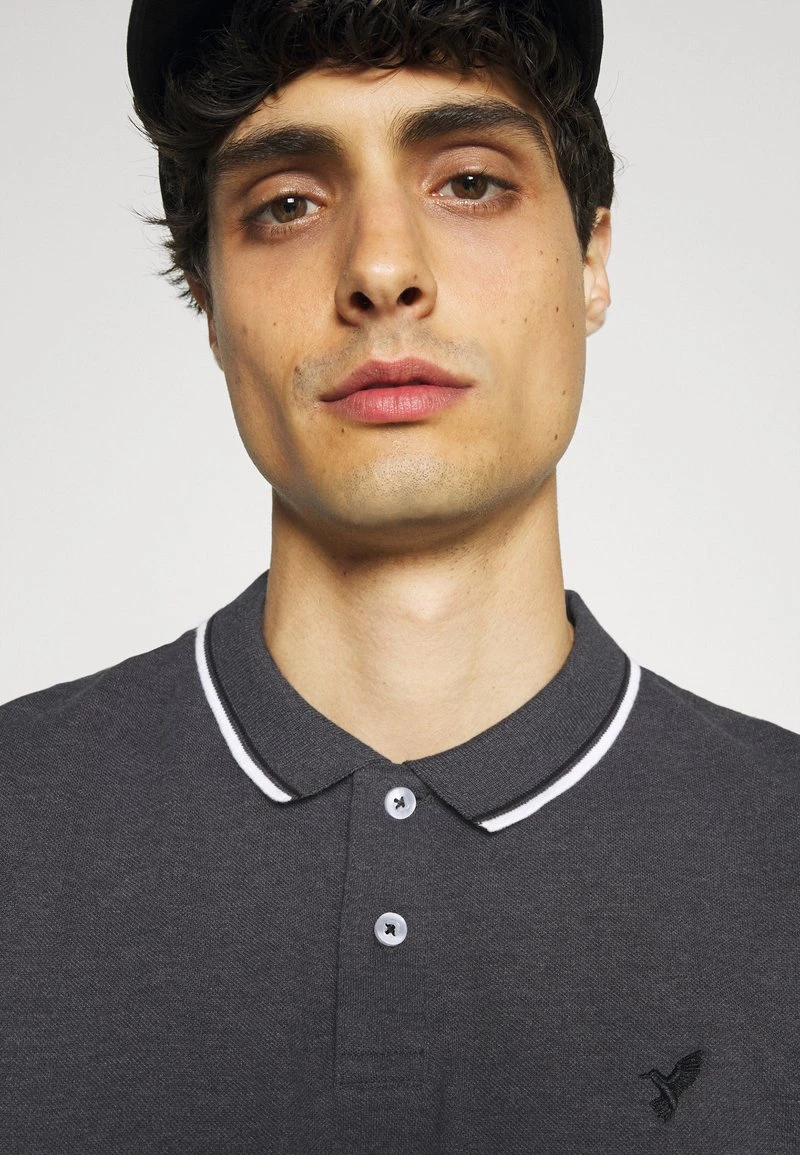 Pier One Hombre Polo - Mottled Dark Grey 6 Pier One Hombre Polo - Mottled Dark Grey - Imagen 4