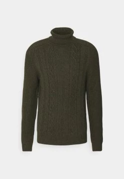Pier One Hombre NEW CABLE TURTLENECK JUMPER - Jersey De Punto - Mottled Olive 10 Pier One Hombre NEW CABLE TURTLENECK JUMPER - Jersey De Punto - Mottled Olive -Ofertas Pier One Tienda 0459fb10b43a4ed98a7e95aa60d5ed37