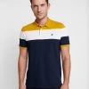 Pier One Polo - Dark Blue/mustard, Hombre -Ofertas Pier One Tienda 049d18c092344dcaab7fb30bacc28a30