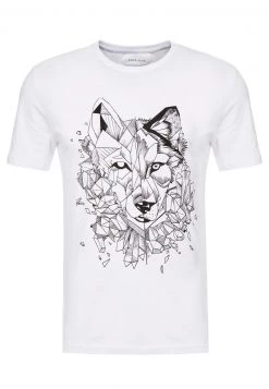 Pier One Hombre Camiseta Estampada - White -Ofertas Pier One Tienda 05f61053d4e64d6ea5fa24cd0e1264e6