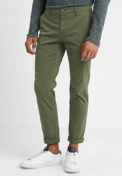 Pier One Hombre Pantalones Chinos - Dark Green