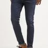 Pier One Hombre DISTRESSED DENIM SLIM FIT - Vaqueros Slim Fit - Dark Blue Denim -Ofertas Pier One Tienda 0763beb762b0496ca289f6686c5278cd