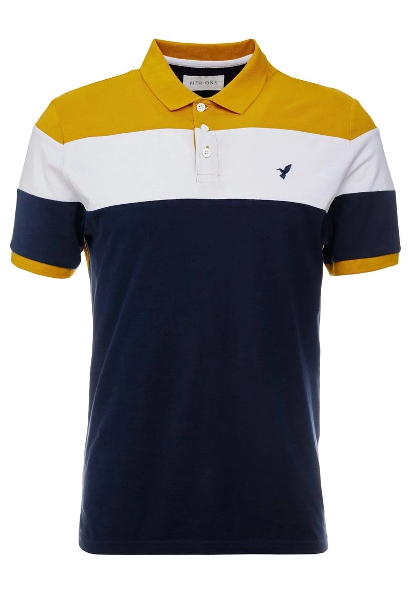 Pier One Polo - Dark Blue/mustard, Hombre 7 Pier One Polo - Dark Blue/mustard, Hombre - Imagen 5
