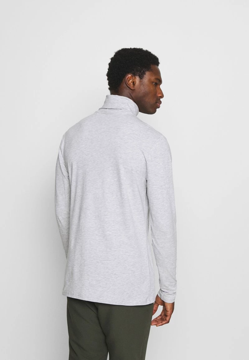 Pier One Hombre Camiseta De Manga Larga - Mottled Grey 5 Pier One Hombre Camiseta De Manga Larga - Mottled Grey - Imagen 3