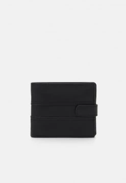 Pier One Hombre LEATHER - Monedero - Black