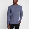 Pier One Hombre MULTICOLOUR HALF CARDIGAN JUMPER - Jersey De Punto - Mottled Blue -Ofertas Pier One Tienda 0e749c4566c34eb3817991011ba994c1