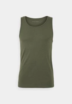 Pier One Hombre 3 PACK - Camiseta Interior - Black/khaki/mottled Dark Grey -Ofertas Pier One Tienda 0f2fccc3500d43e89c1d03ced73ce834