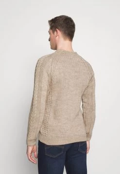 Pier One Hombre Jersey De Punto - Mottled Beige -Ofertas Pier One Tienda 1218f5af5f5d40a2863c17632dced356