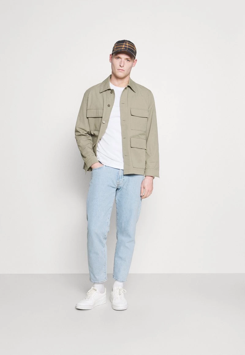 Pier One Hombre 5 PACK - Camiseta De Manga Larga - White/dark Blu/grey 3 Pier One Hombre 5 PACK - Camiseta De Manga Larga - White/dark Blu/grey