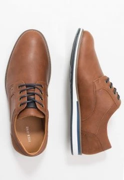 Pier One Zapatos Con Cordones - Cognac, Hombre -Ofertas Pier One Tienda 1404099892df44a99322092c9ab53d94
