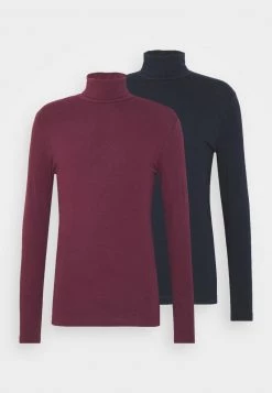 Pier One Hombre 2 PACK - Camiseta De Manga Larga - Bordeaux/dark Blue -Ofertas Pier One Tienda 15b3fdd2dffe4700a6e46e3d2263d522