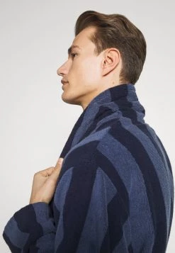 Pier One Hombre Albornoz - Dark Blue/blue -Ofertas Pier One Tienda 191bb9537ad549ad9c45b17fe7491478