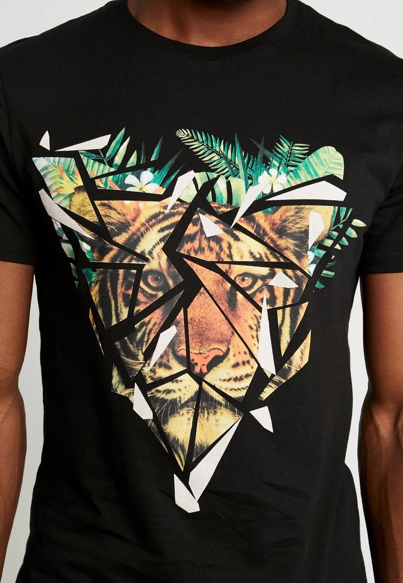 Pier One Hombre Camiseta Estampada - Black 8 Pier One Hombre Camiseta Estampada - Black - Imagen 6