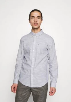 Pier One Hombre Camisa - Mottled Light Blue