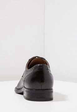Pier One LEATHER - Zapatos Con Cordones - Black, Hombre -Ofertas Pier One Tienda 1ca4f41883c64b7893df85a445cd2ee1
