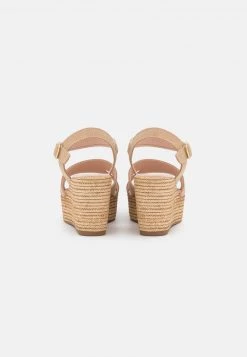 Pier One Mujer LEATHER - Sandalias Con Plataforma - Beige -Ofertas Pier One Tienda 1d556df26970436ab96de13f0ba9239d