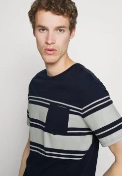 Pier One Hombre Camiseta Estampada - Dark Blue -Ofertas Pier One Tienda 1e06dbc3be1641f0852926ed96e85bdb