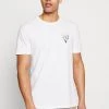 Pier One Hombre Camiseta Estampada - White -Ofertas Pier One Tienda 1e93f5348f444b1dbf740fcb08e5a867