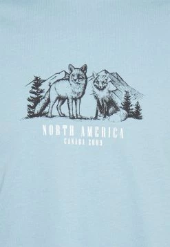 Pier One GRAPHIC T-SHIRT - Camiseta Estampada - Dark Blue, Hombre -Ofertas Pier One Tienda 1ef101b21fb14026bae51057537a6c3d