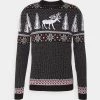 Pier One Hombre WINTERY CHRISTMAS JUMPER - Jersey De Punto - Black 1 Pier One Hombre WINTERY CHRISTMAS JUMPER - Jersey De Punto - Black -Ofertas Pier One Tienda 1f29e5003384420ba463a74188a776d4