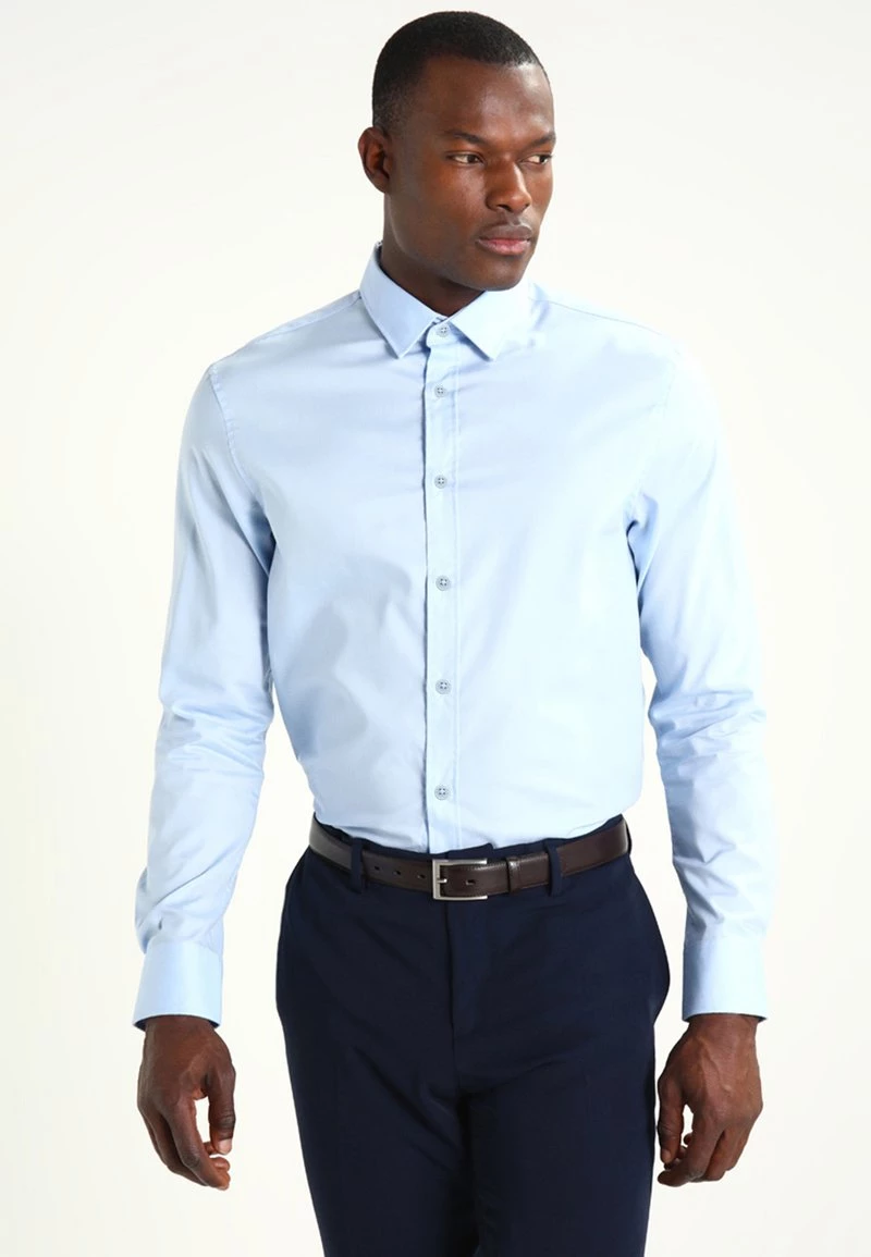 Pier One Hombre Camisa Elegante - Light Blue 3 Pier One Hombre Camisa Elegante - Light Blue
