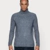 Pier One Hombre ESSENTIAL WINTER TURTLENECK / 512 - MOTTLED BLUE - Jersey De Punto - Mottled Blue -Ofertas Pier One Tienda 20d611807838438e9178da6190699a9c