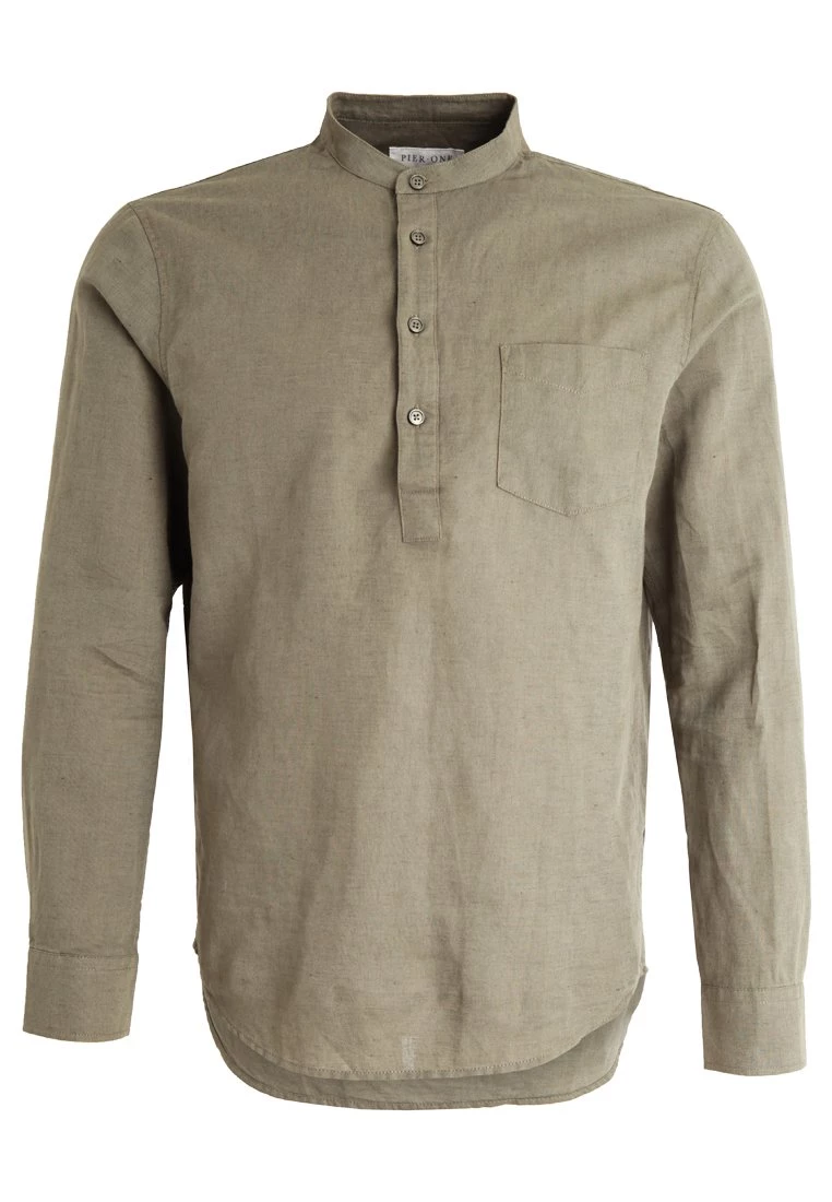 Pier One Hombre Camisa - Khaki 8 Pier One Hombre Camisa - Khaki - Imagen 6