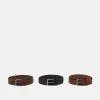 Pier One Unisexo 3 PACK UNISEX - Cinturón - Cognac/brown/black -Ofertas Pier One Tienda 222ebcffd6e44faa95e79c47ffe12419