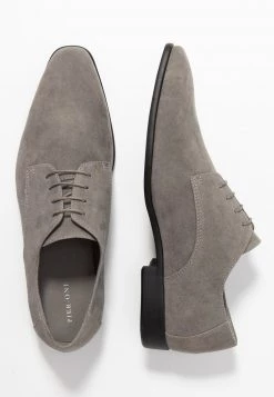Pier One Zapatos Con Cordones - Grey, Hombre -Ofertas Pier One Tienda 2254045844ce450fb722fee451b3eb36