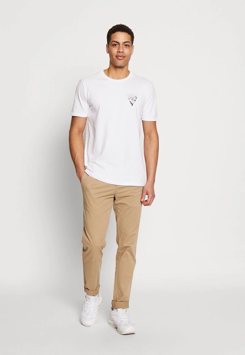 Pier One Hombre Camiseta Estampada - White 4 Pier One Hombre Camiseta Estampada - White - Imagen 2