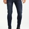 Pier One Hombre Vaqueros Pitillo - Dark Blue Denim -Ofertas Pier One Tienda 2398491bafe645d698118dbfc930d67e