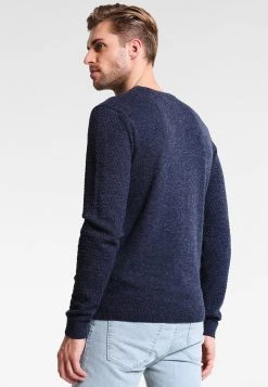Pier One Hombre Jersey De Punto - Motled Dark Blue -Ofertas Pier One Tienda 23f7f887026a41f88f3d90b597cbb670