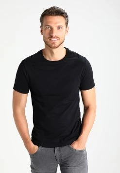 Pier One Hombre Camiseta Básica - Black