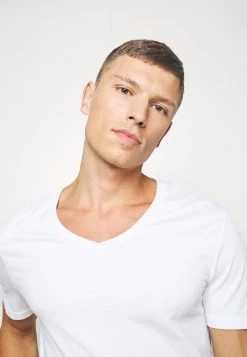 Pier One Hombre 2 PACK - Camiseta Básica - White -Ofertas Pier One Tienda 2464778c5d314b51b098f8e722d959b0