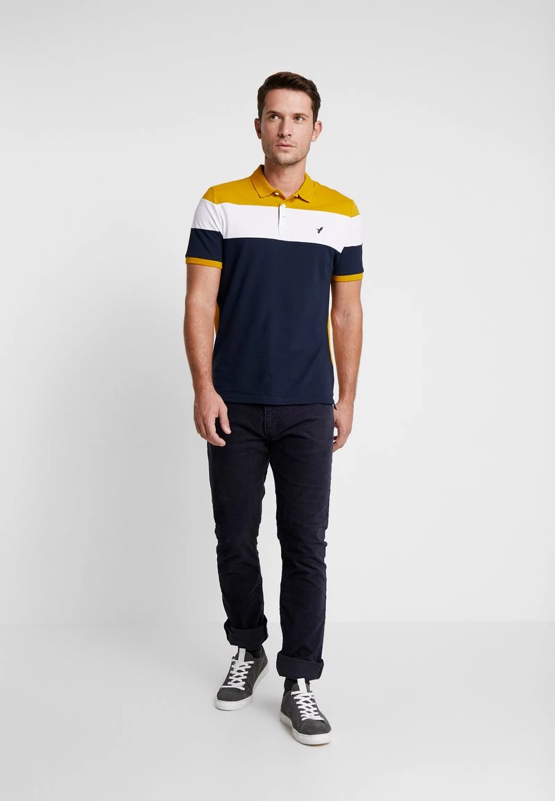 Pier One Polo - Dark Blue/mustard, Hombre 4 Pier One Polo - Dark Blue/mustard, Hombre - Imagen 2