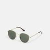 Pier One Unisexo UNISEX - Gafas De Sol - Gold-coloured/green -Ofertas Pier One Tienda 259f3bf48993484f8634ba1114684103