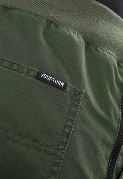 Pier One Hombre Pantalones Cargo - Dark Green -Ofertas Pier One Tienda 267eb1a5169a4c549f08e5f864e0bce4