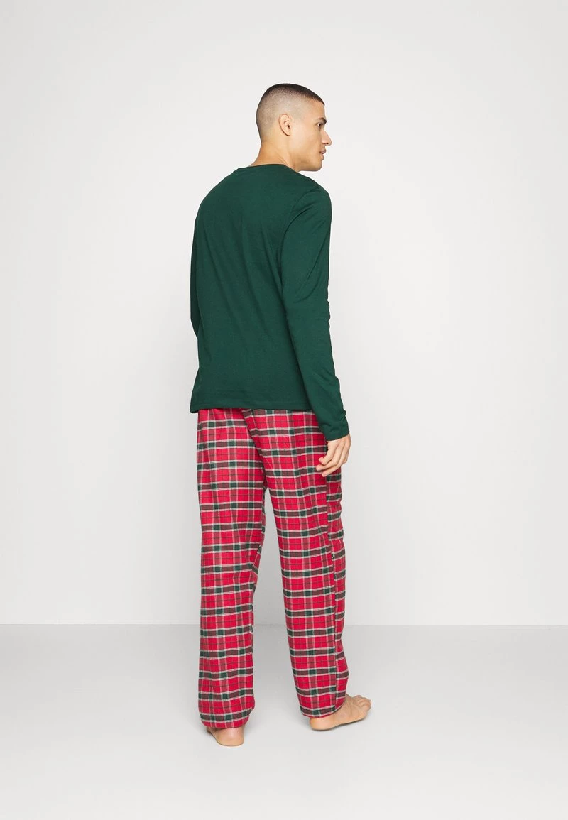 Pier One Hombre Pijama - Dark Green/red 5 Pier One Hombre Pijama - Dark Green/red - Imagen 3