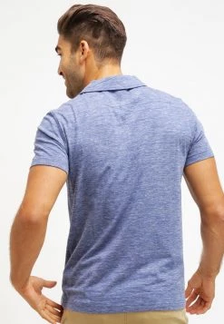 Pier One Polo - Blue Melange, Hombre -Ofertas Pier One Tienda 269620449f284d01a60abf307b888084