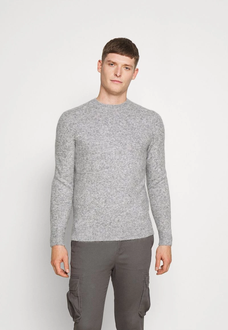 Pier One Hombre Jersey De Punto - Mottled Light Grey 3 Pier One Hombre Jersey De Punto - Mottled Light Grey
