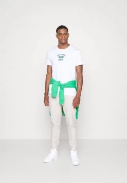 Pier One Hombre CALIFORNIA LEAGUE GRAPHIC T-SHIRT - Camiseta Estampada - White -Ofertas Pier One Tienda 280c2f3cd39e4e5c9ce4bf783842c67e