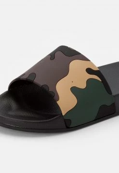 Pier One Unisexo UNISEX - Chanclas De Baño - Black Olive -Ofertas Pier One Tienda 2853a4386e324830a80942db80ab6ebc