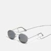 Pier One Unisexo UNISEX - Gafas De Sol - Silver-coloured/black