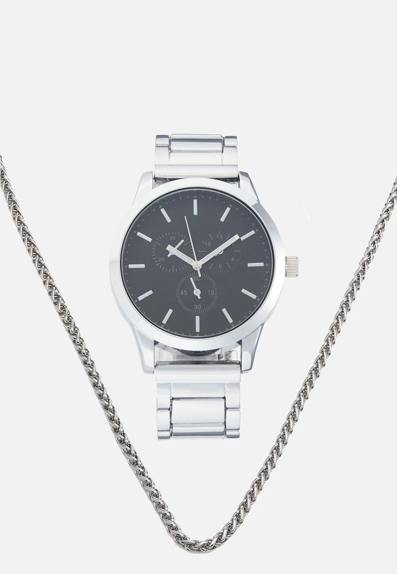 Pier One Unisexo SET UNISEX - Reloj - Silver-coloured 3 Pier One Unisexo SET UNISEX - Reloj - Silver-coloured