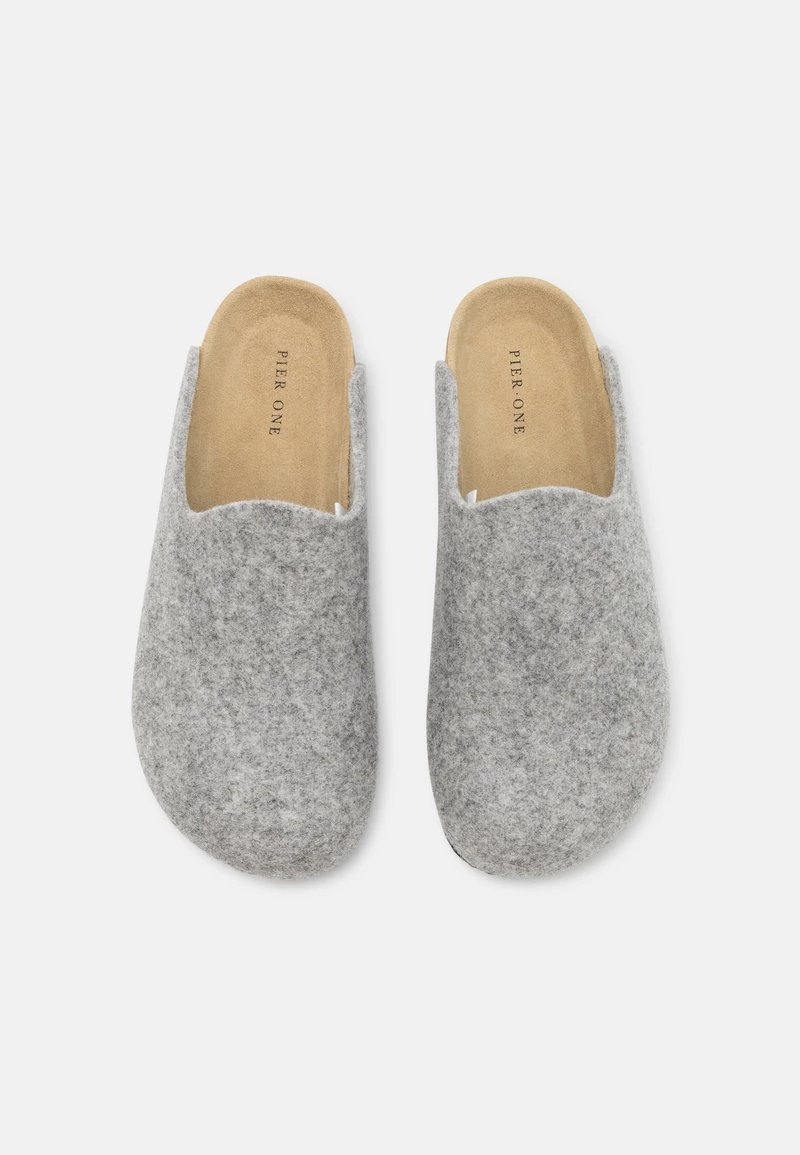 Pier One Unisexo UNISEX - Pantuflas - Grey 6 Pier One Unisexo UNISEX - Pantuflas - Grey - Imagen 4