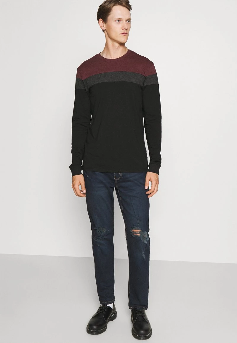 Pier One Hombre Camiseta De Manga Larga - Bordeaux/dark 6 Pier One Hombre Camiseta De Manga Larga - Bordeaux/dark - Imagen 4