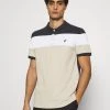 Pier One Hombre Polo - Black/sand