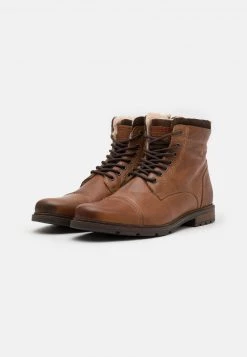 Pier One Hombre Botines Con Cordones - Cognac -Ofertas Pier One Tienda 2b689efe399e4bbd8498e417274687c1