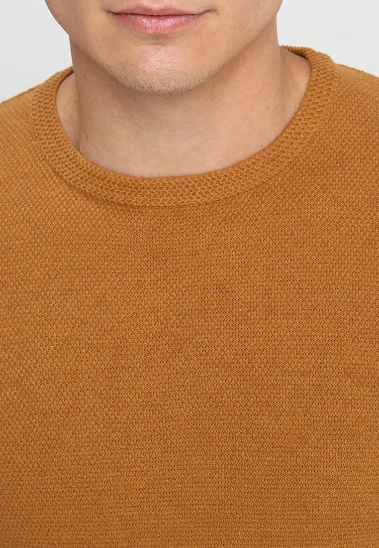 Pier One Hombre Jersey De Punto - Mottled Dark Yellow 6 Pier One Hombre Jersey De Punto - Mottled Dark Yellow - Imagen 4